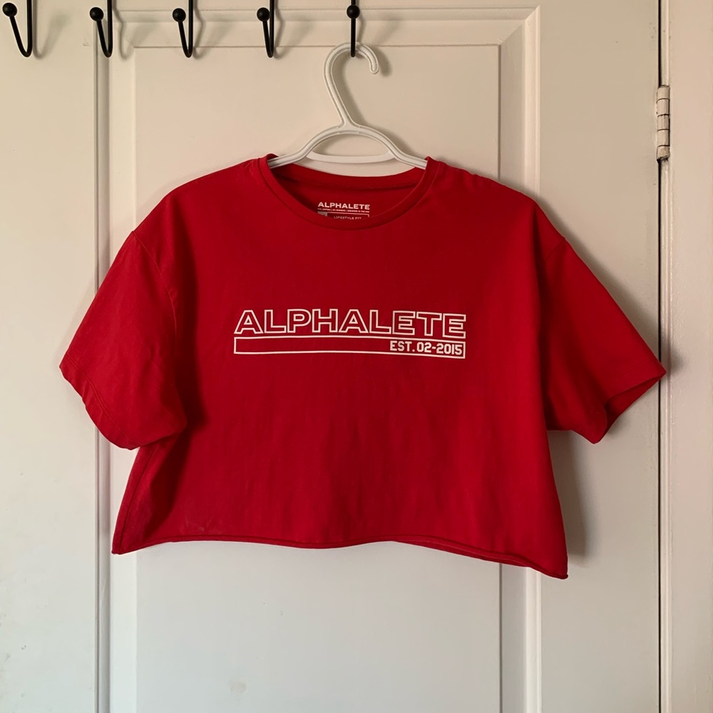 Alphalete Cropped Tee